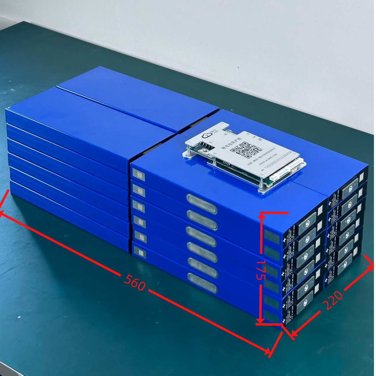 72V91.5AH 国轩磷酸铁锂全新电芯