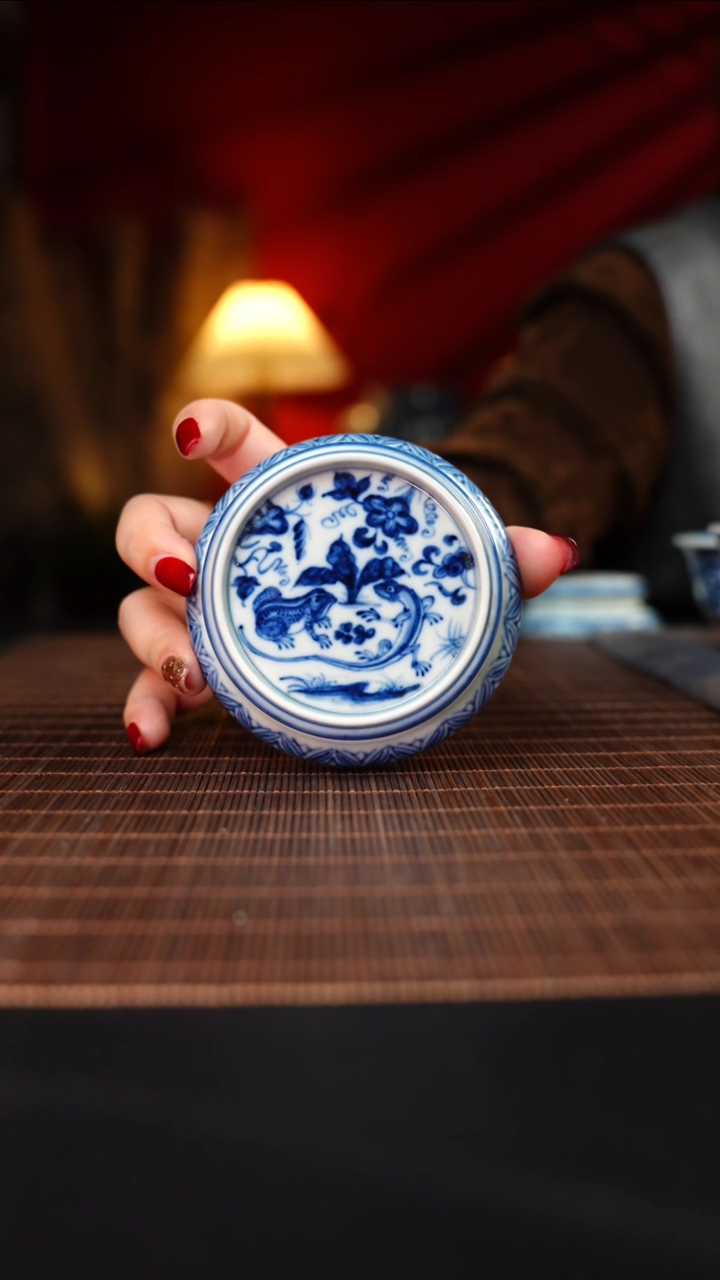 【闪购商品】杯元黛工坊 蜥蜴青蛙小盖置