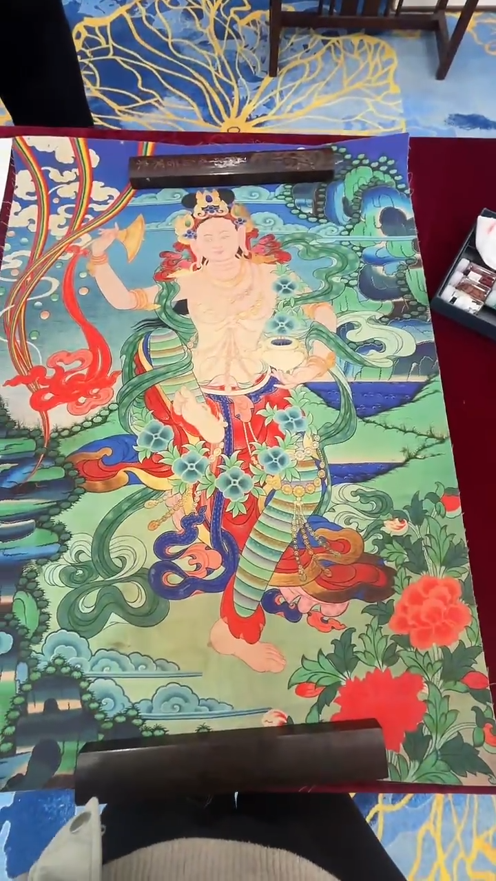 卷轴画唐卡16094