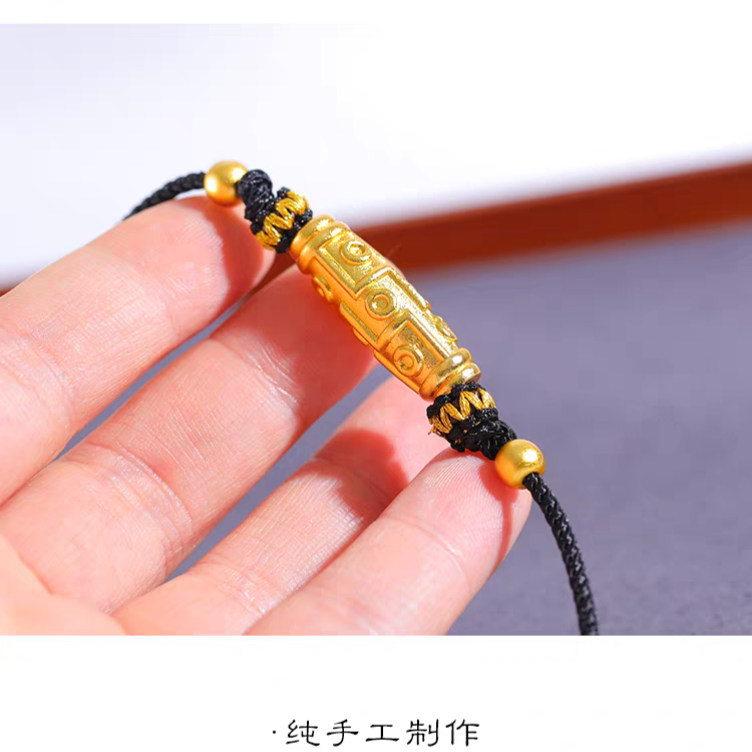 铜合金吊坠 名族风九眼天珠男女款情侣吊坠0006