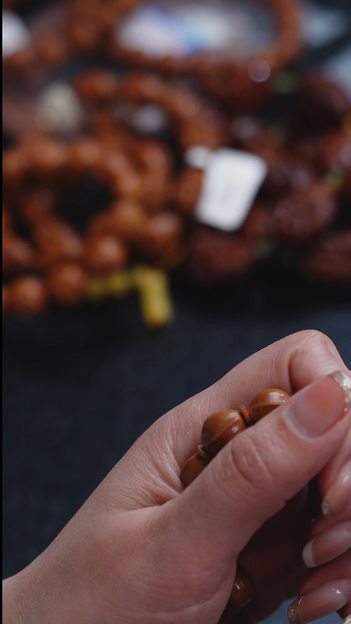 手串橄榄核©***川苏工橄榄核