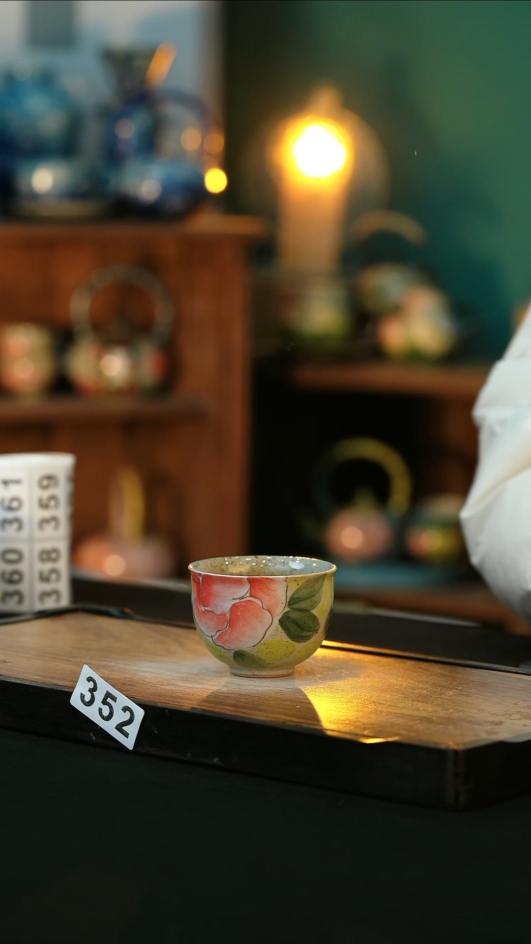 【闪购商品】杯手绘心瓷陶瓷浮力