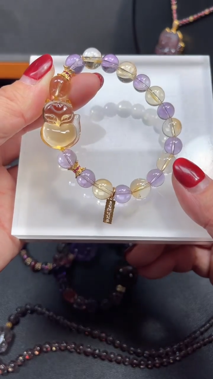 【闪购商品】水晶颈饰未镶嵌【百晶灵儿】天然水晶定制款