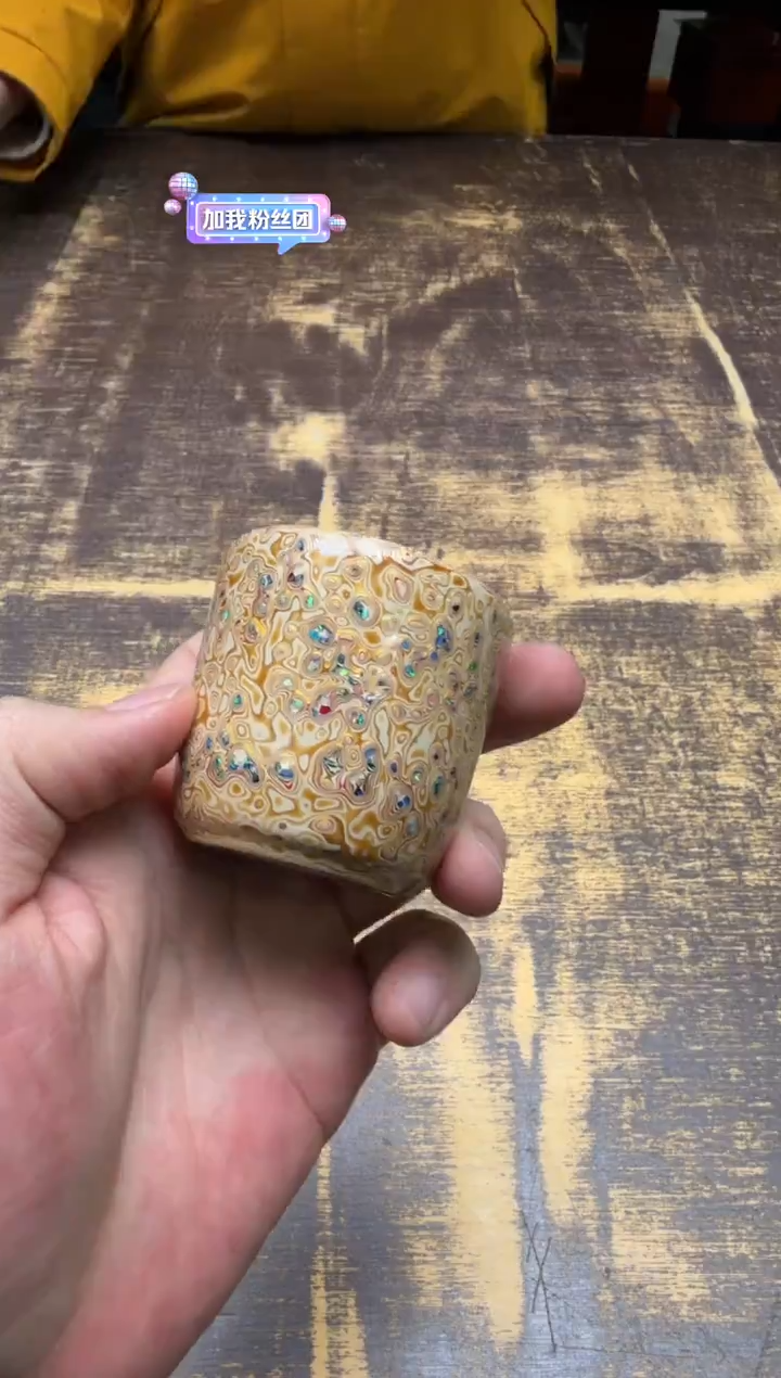 大漆多层建盏（白金）直筒杯