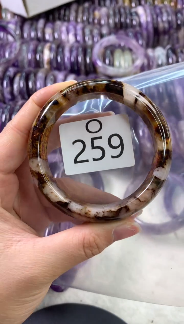 【闪购商品】水晶水晶手镯O未镶嵌259-57