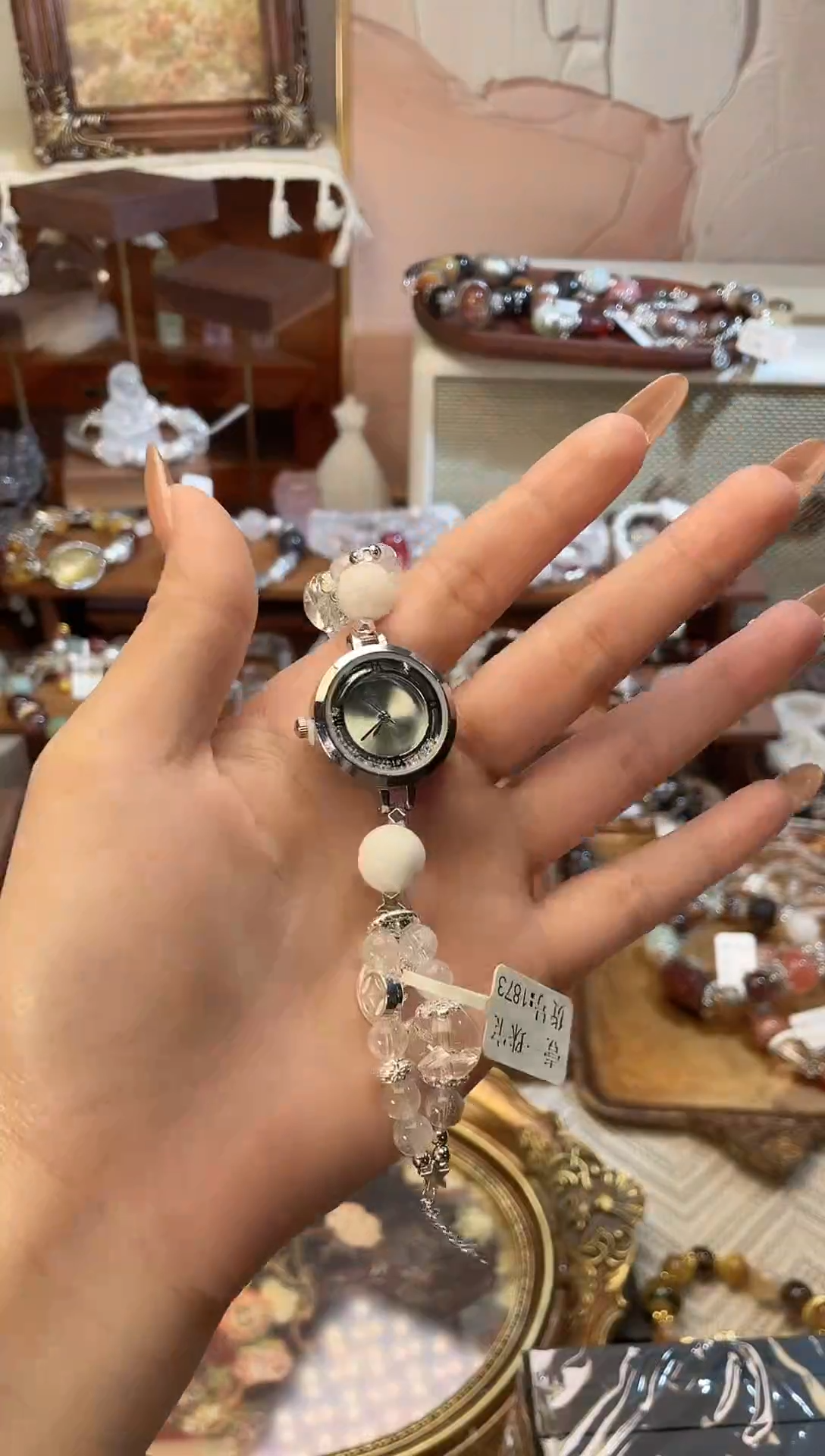 【闪购商品】水晶手串未镶嵌柚子原创水晶