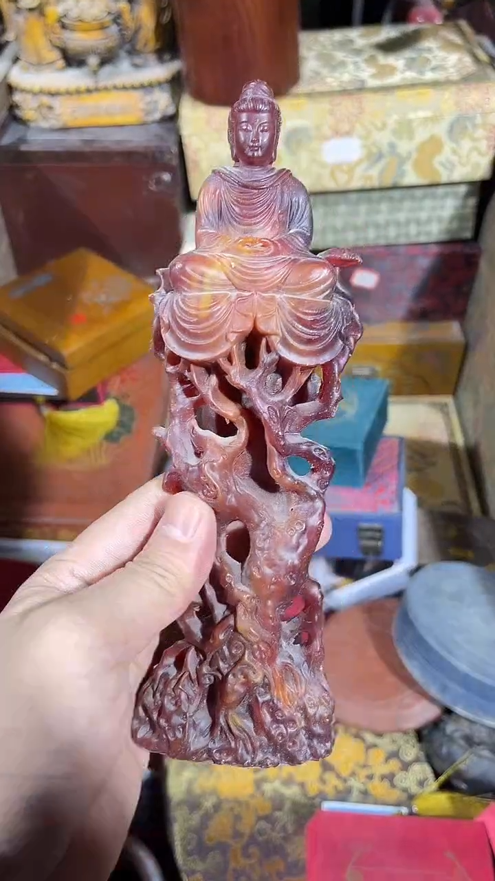 【闪购商品】滴血莲花菩提吊坠1