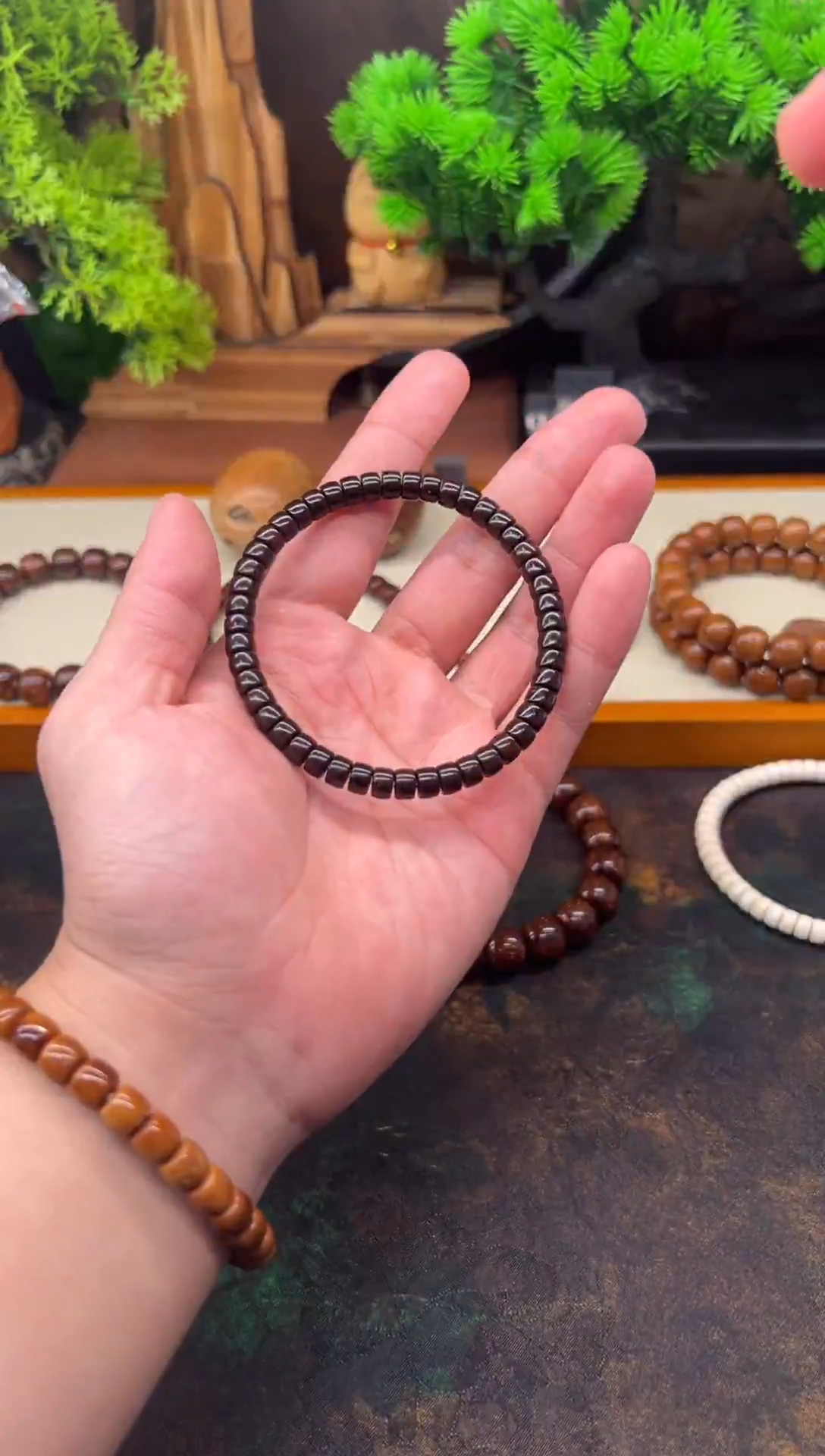 手串椰蒂黑金椰蒂精工药片直切