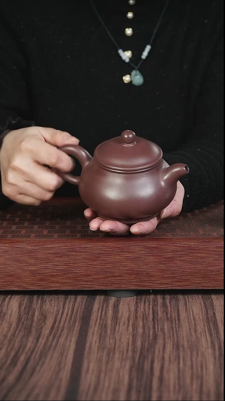 【闪购商品】紫砂茶壶wxj  紫泥  潘壶