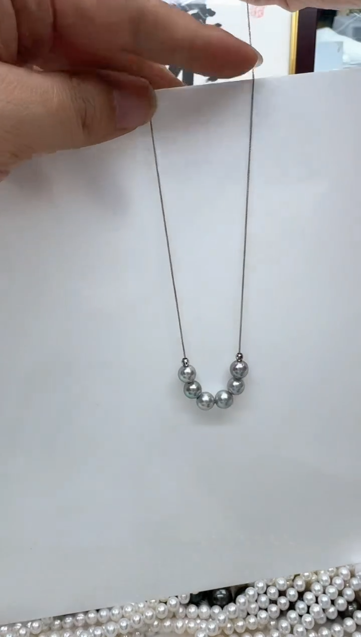 【闪购商品】海水珍珠颈饰18K金镶嵌清货