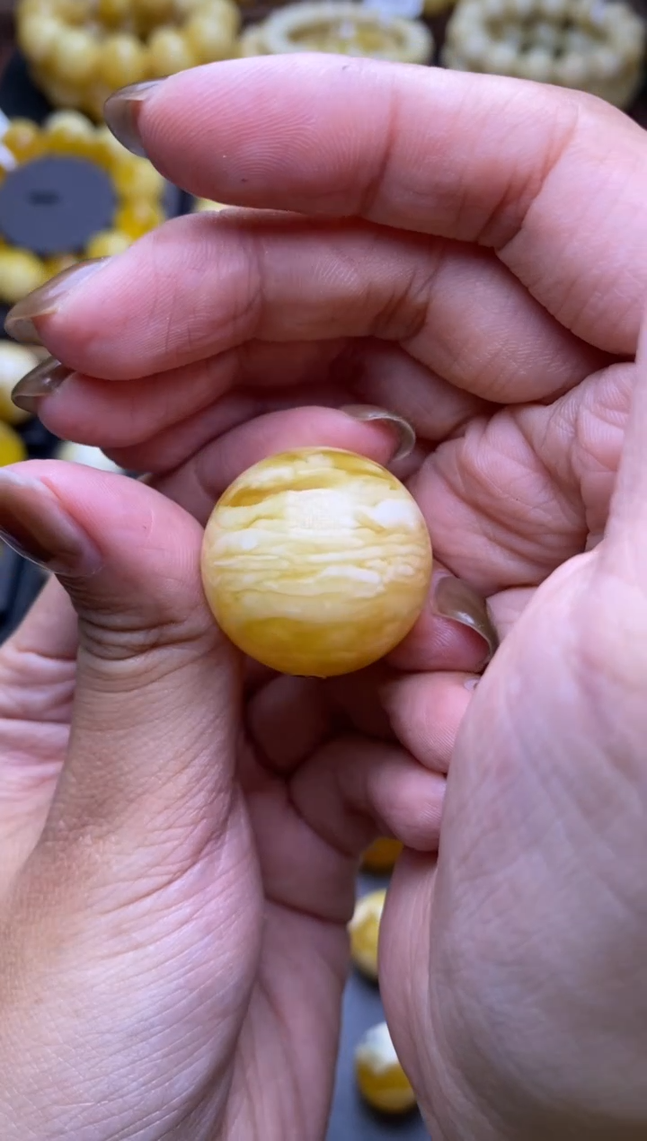 【闪购商品】琥珀裸石未镶嵌大小姐珠宝严选109