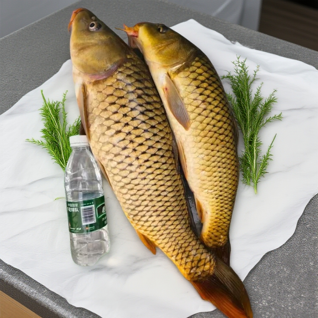 密云水库新鲜打捞大鲤鱼冷链包装包邮到家黄河大鲤鱼鲫鱼黄肉