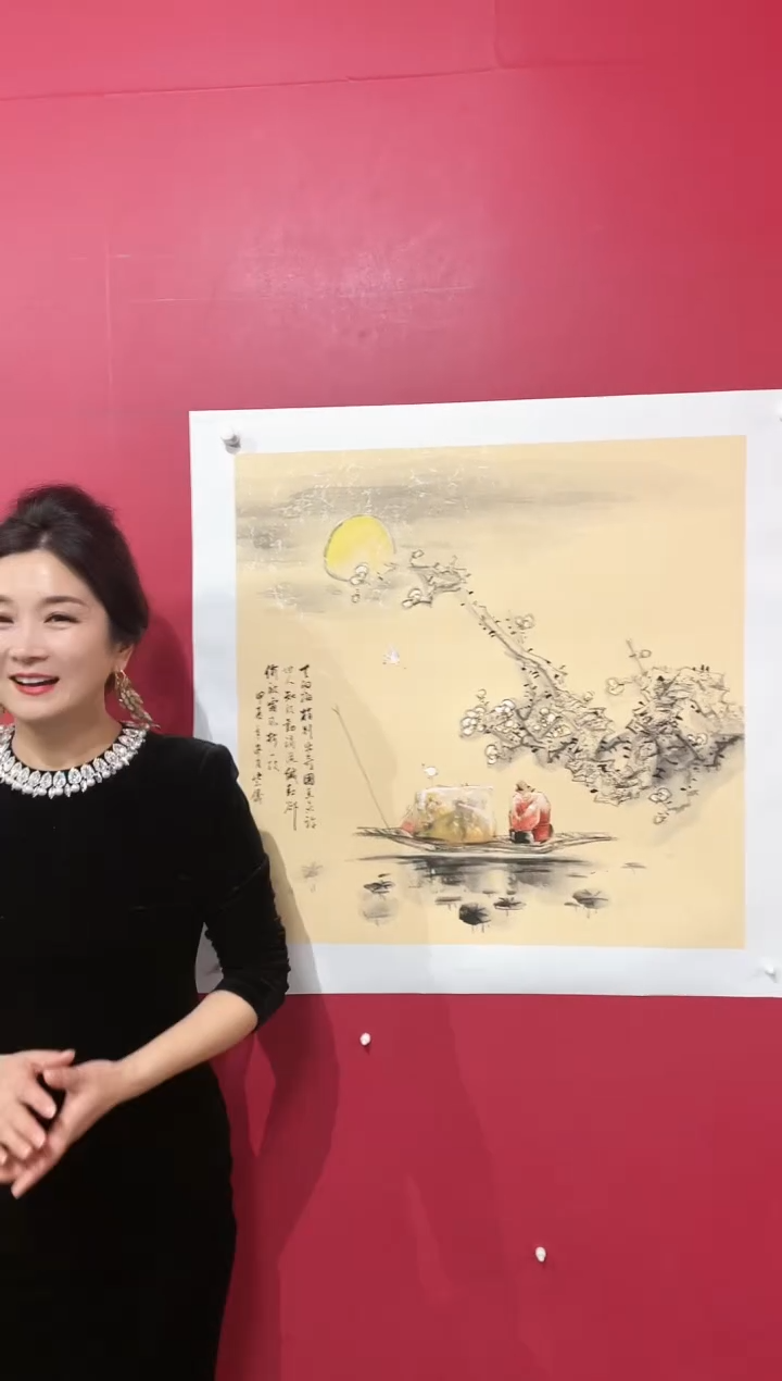 【闪购商品】绘画67林紫仪绘画作品68*68