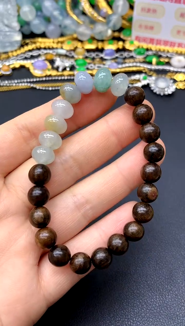 未镶嵌手链翡翠173-中国好珍宝