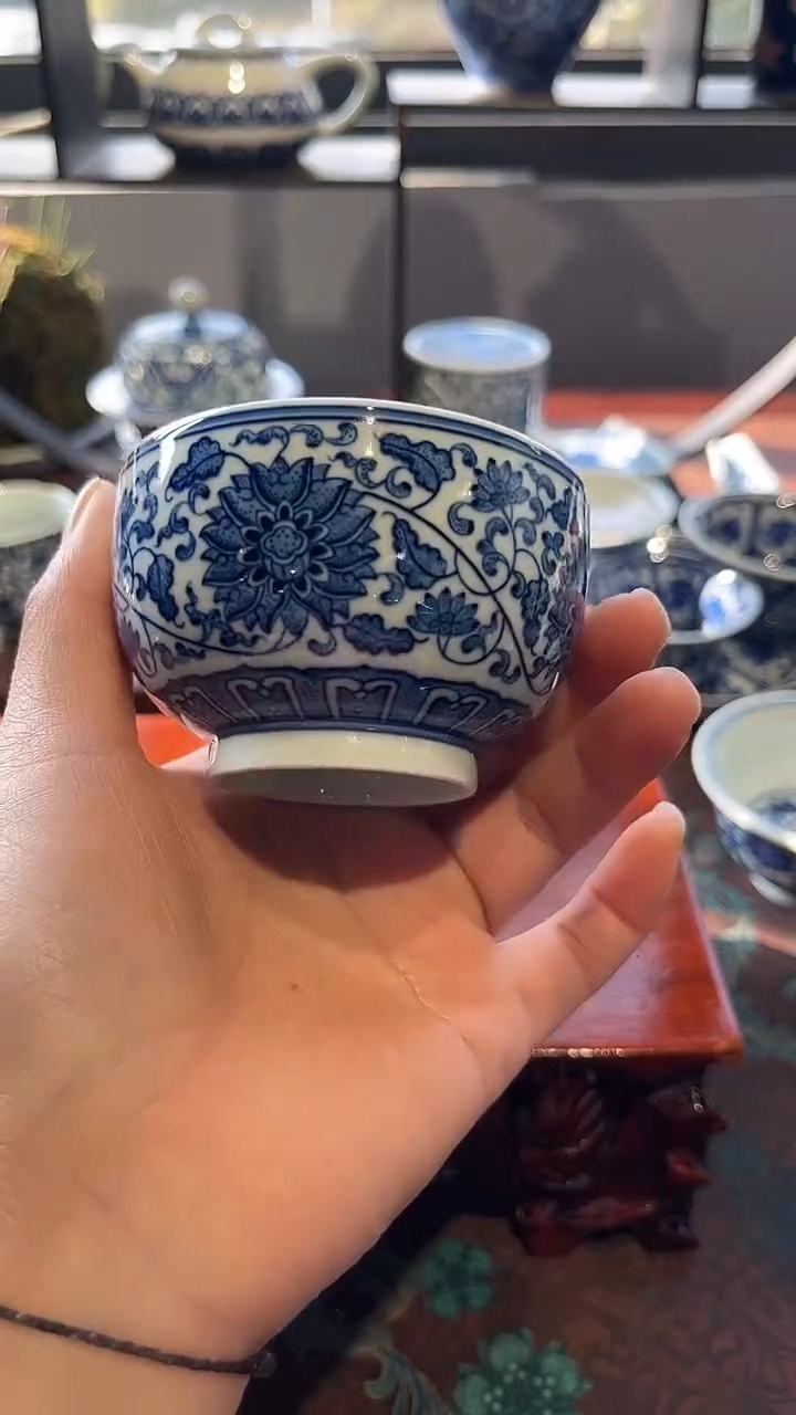 镹曰茶闲手工手绘柴茶具