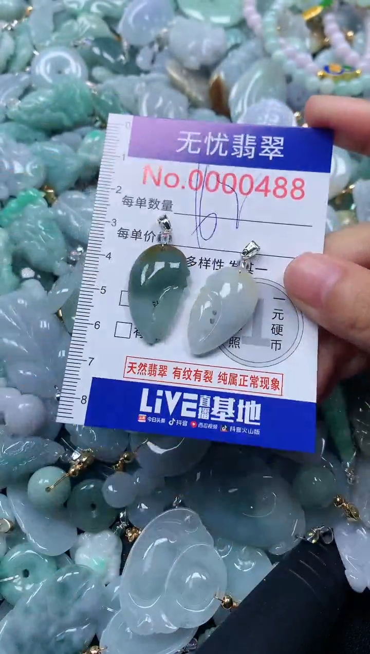 颈饰未镶嵌翡翠488