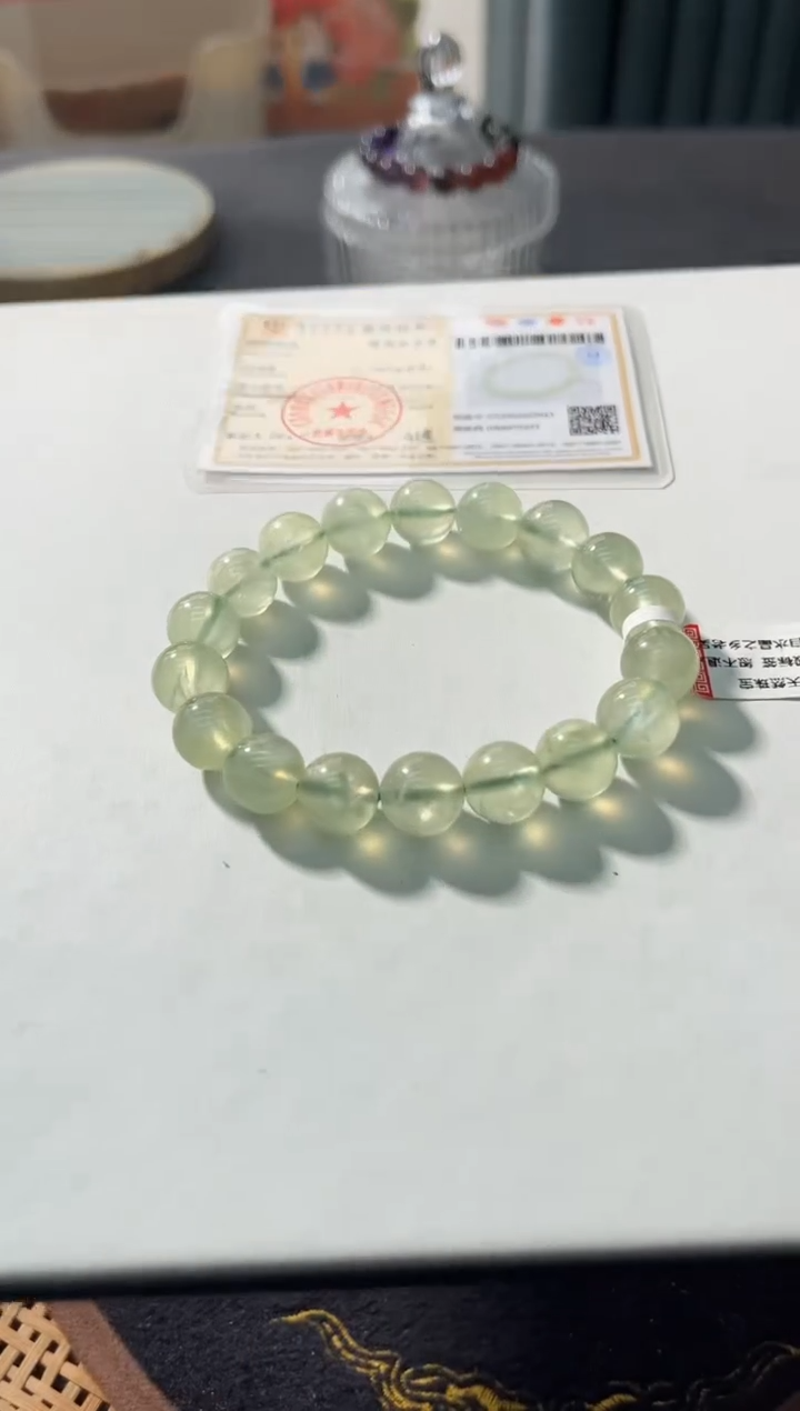 【闪购商品】葡萄石手绳未镶嵌152多样性发其一/11+