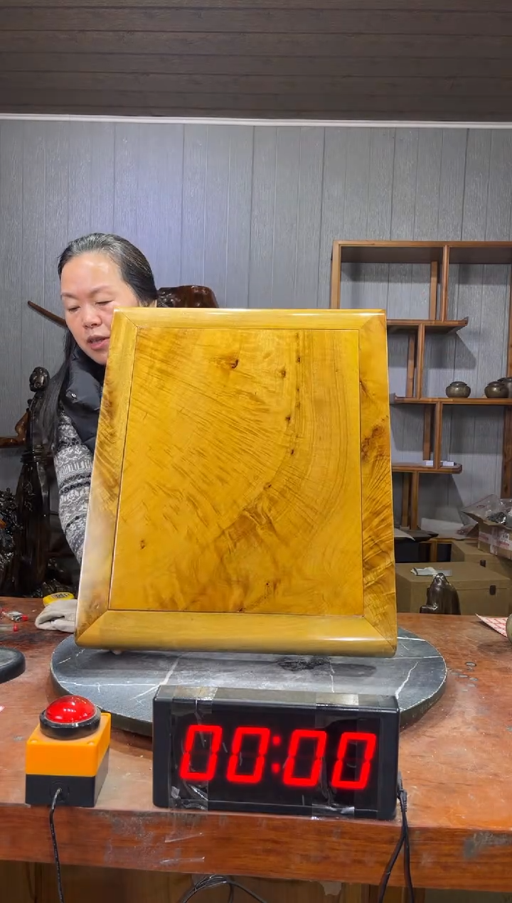 金丝楠A***n新料花纹卷几