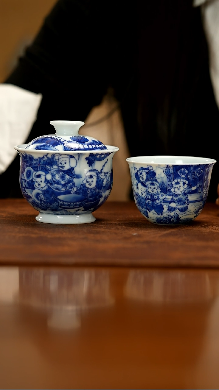 【闪购商品】瓷片铭墨               