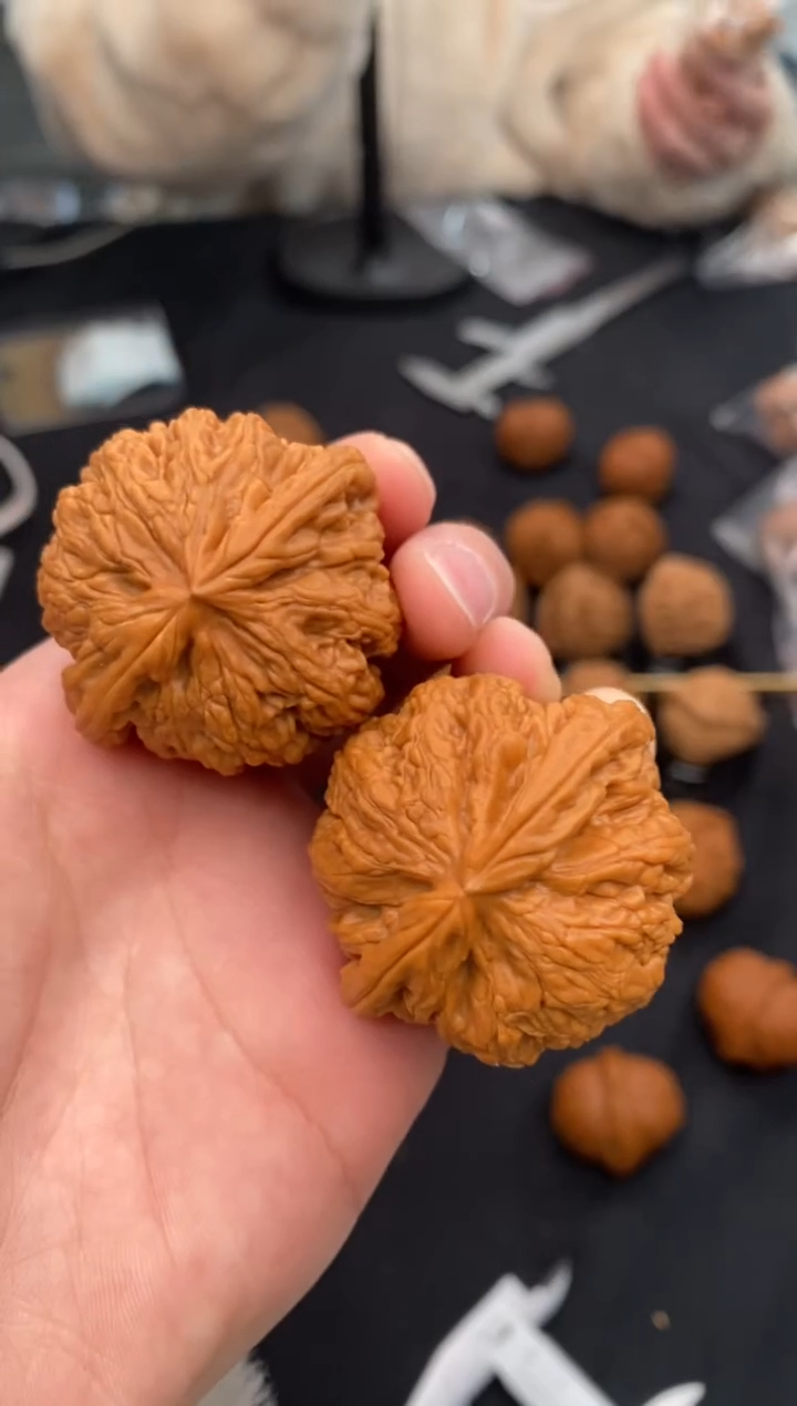 【闪购商品】文玩核桃把件肉球筋42-u149