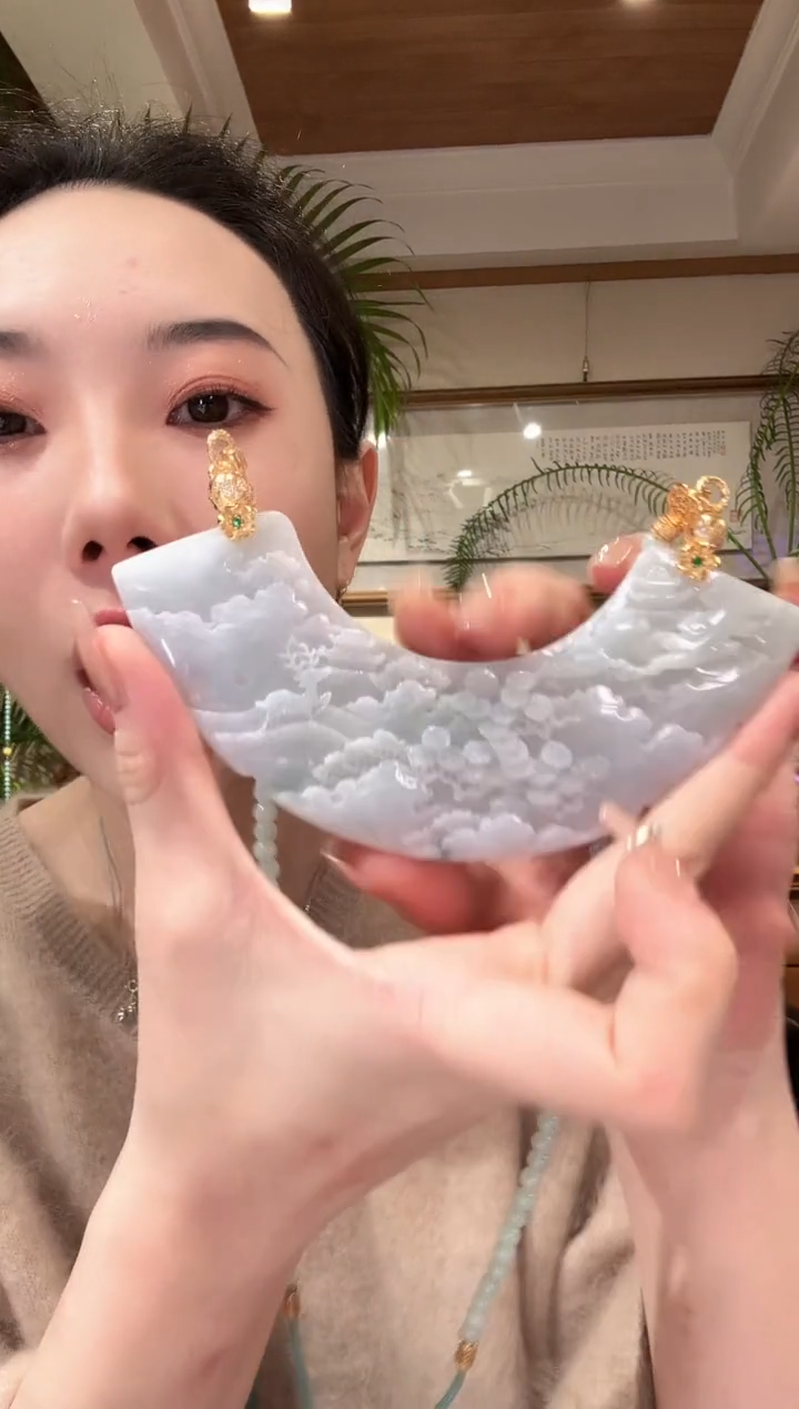 【闪购商品】翡翠颈饰未镶嵌国风