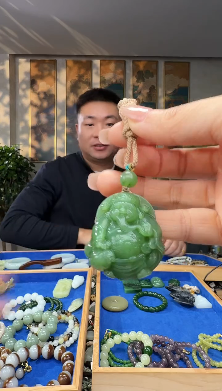 未镶嵌和田玉挂件拍一发一