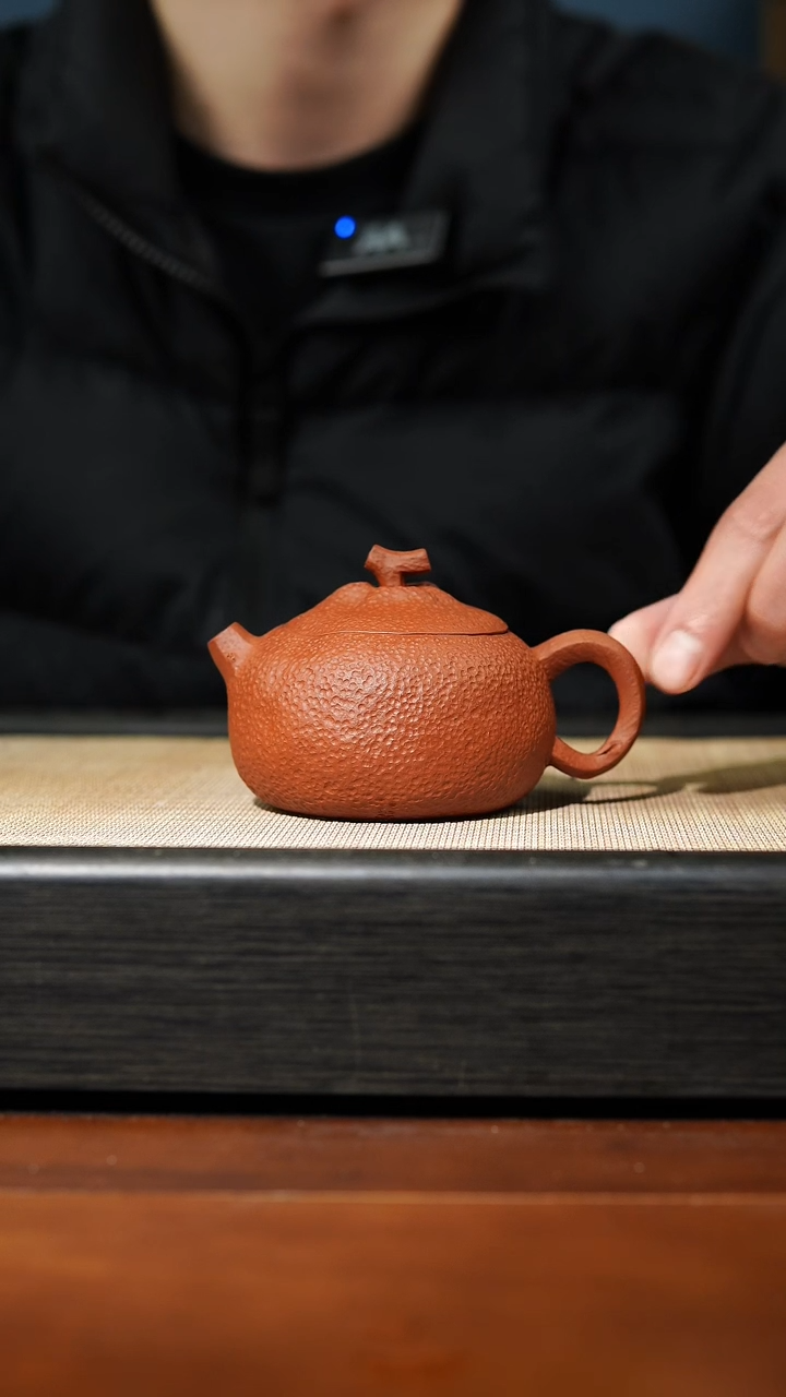 【闪购商品】紫砂茶壶小红泥抽橘