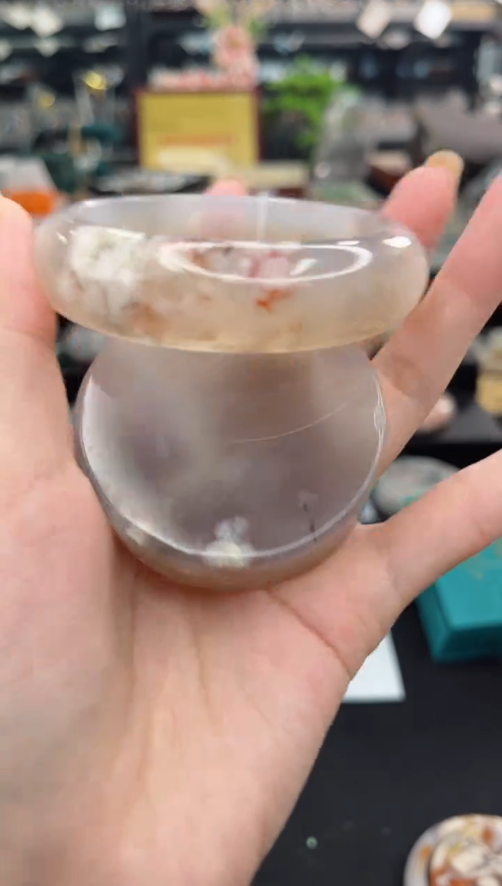 【闪购商品】石英质玉手镯未镶嵌58圈口（赠品镯心）3571254