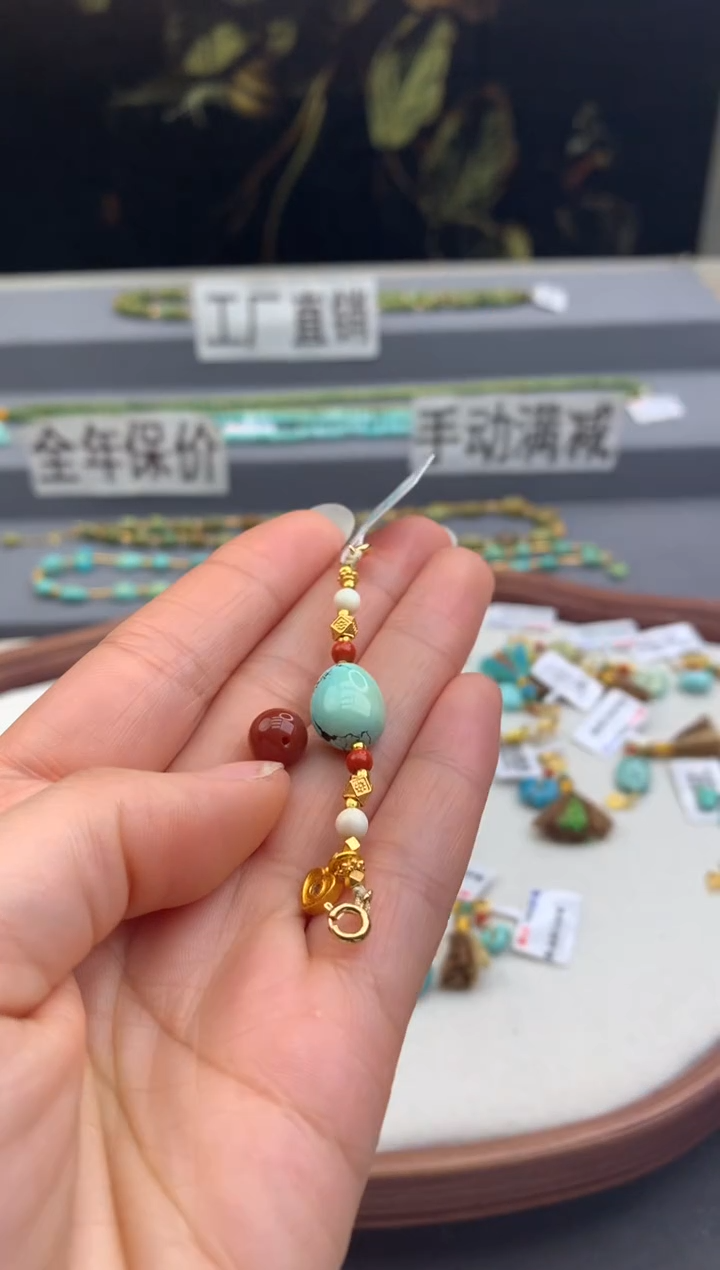 未镶嵌提溜南红玛瑙茜.C234