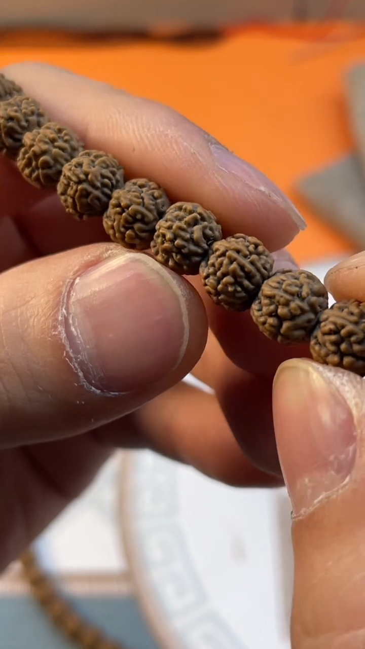 【闪购商品】金刚菩提手串密封定制级灰皮葛地利一代龙尺寸6-8