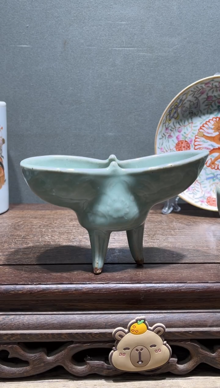 瓷片沈**白A937 瓷器小摆件小摆件