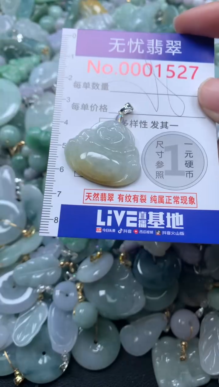 颈饰未镶嵌翡翠1527