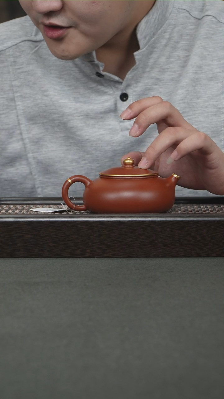 茶壶紫砂宜兴紫砂230cc0470