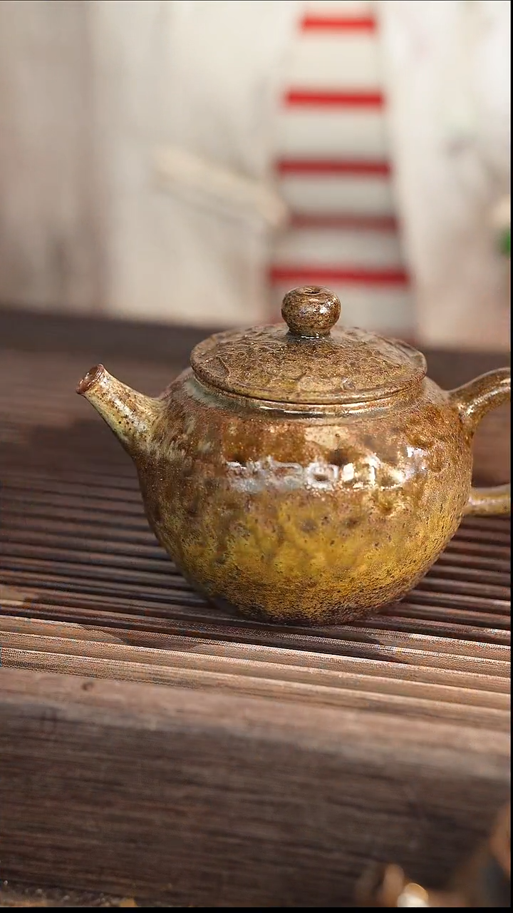 茶壶紫砂3号 柴烧 200cc