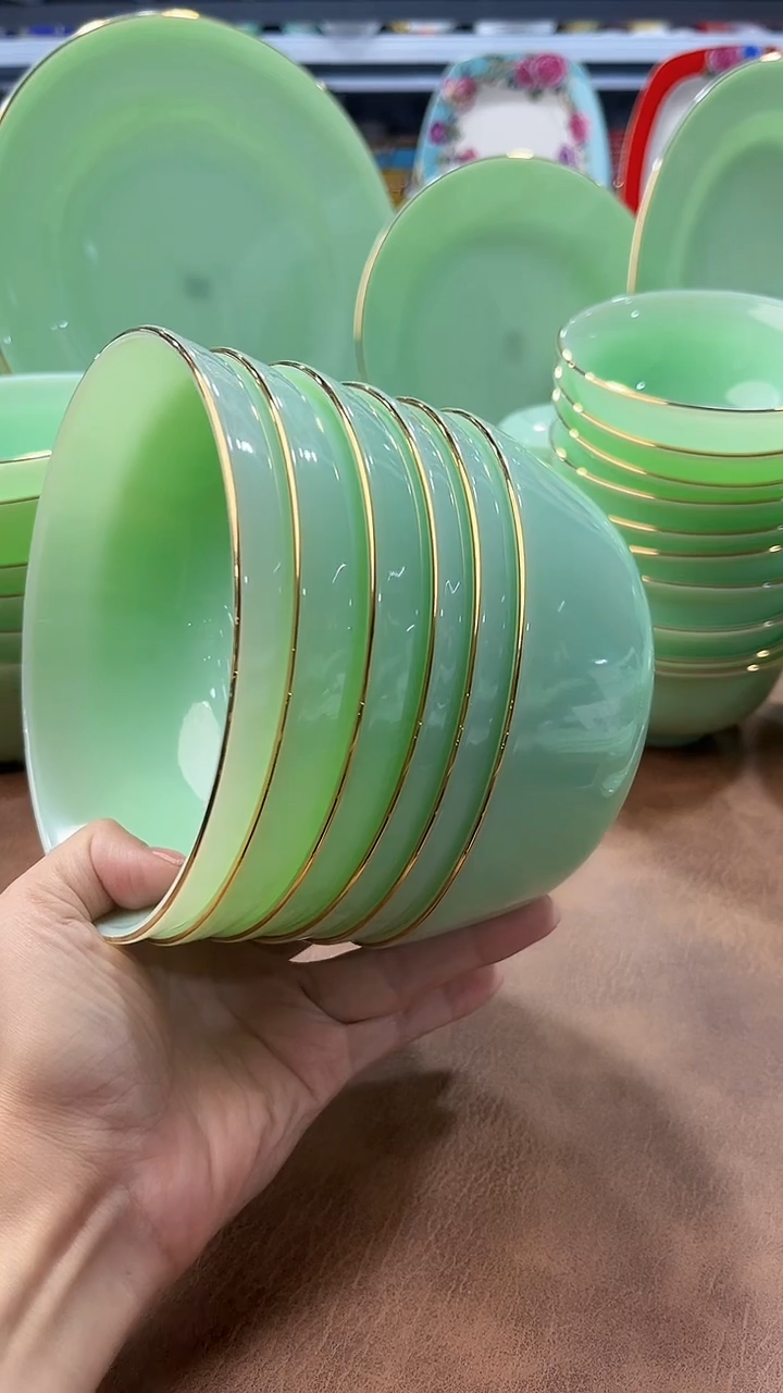 玉瓷  5.5英寸饭碗6个景德镇陶瓷