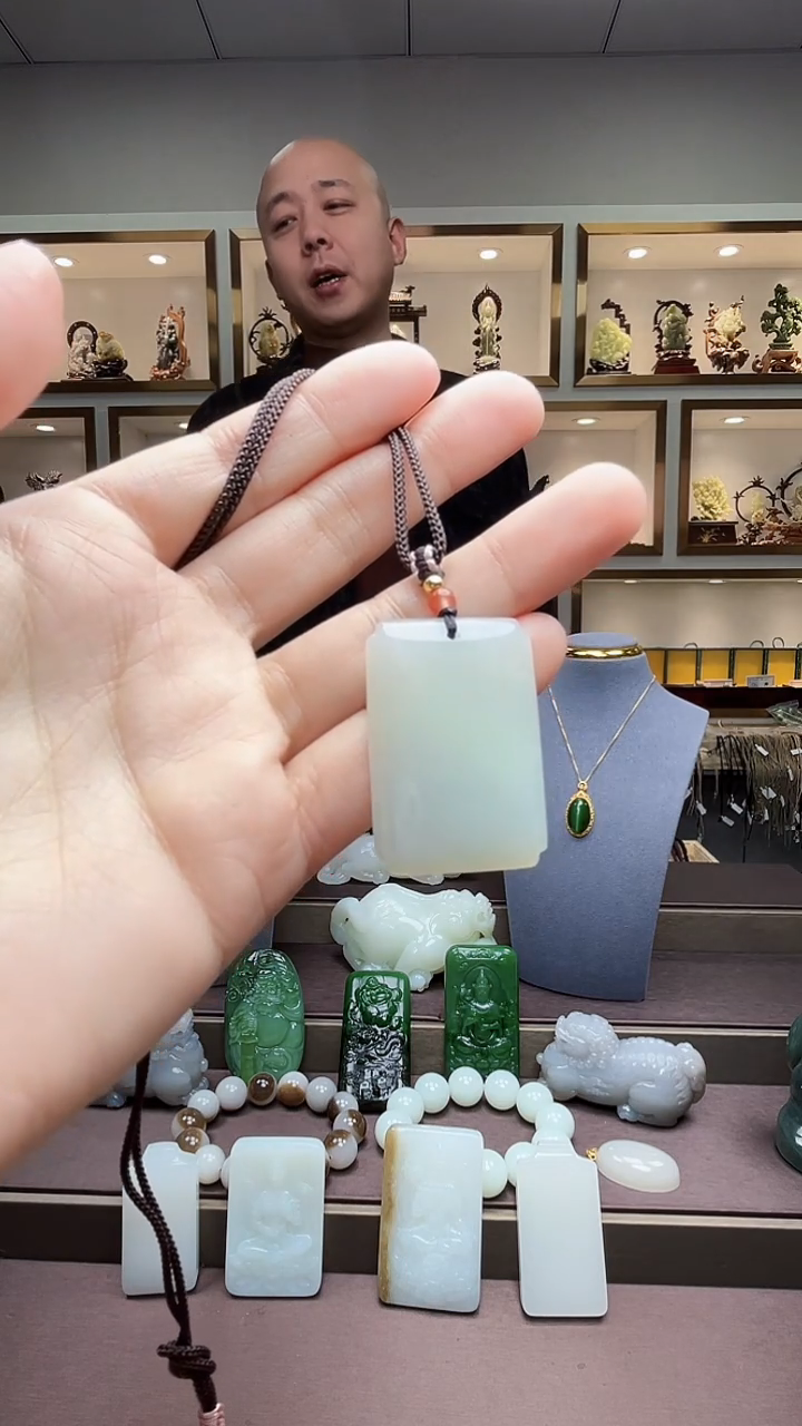 【闪购商品】和田玉挂件未镶嵌1