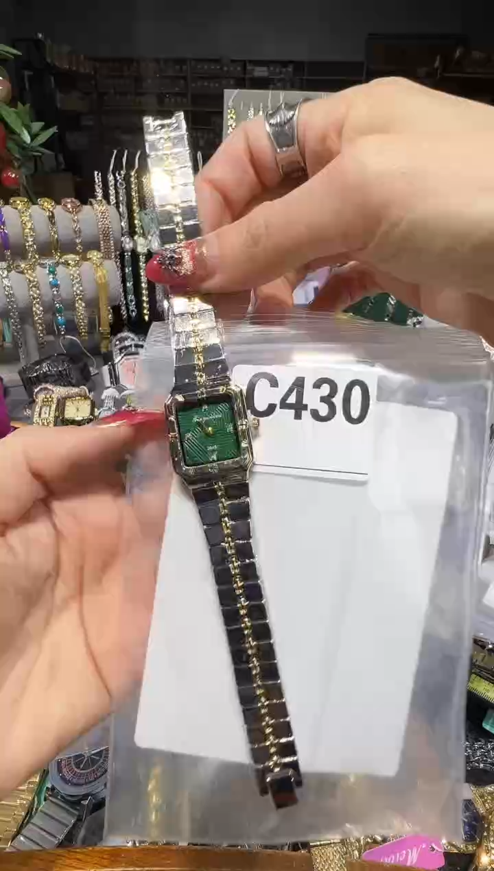 石英机芯不锈钢不锈钢直播定闪专用