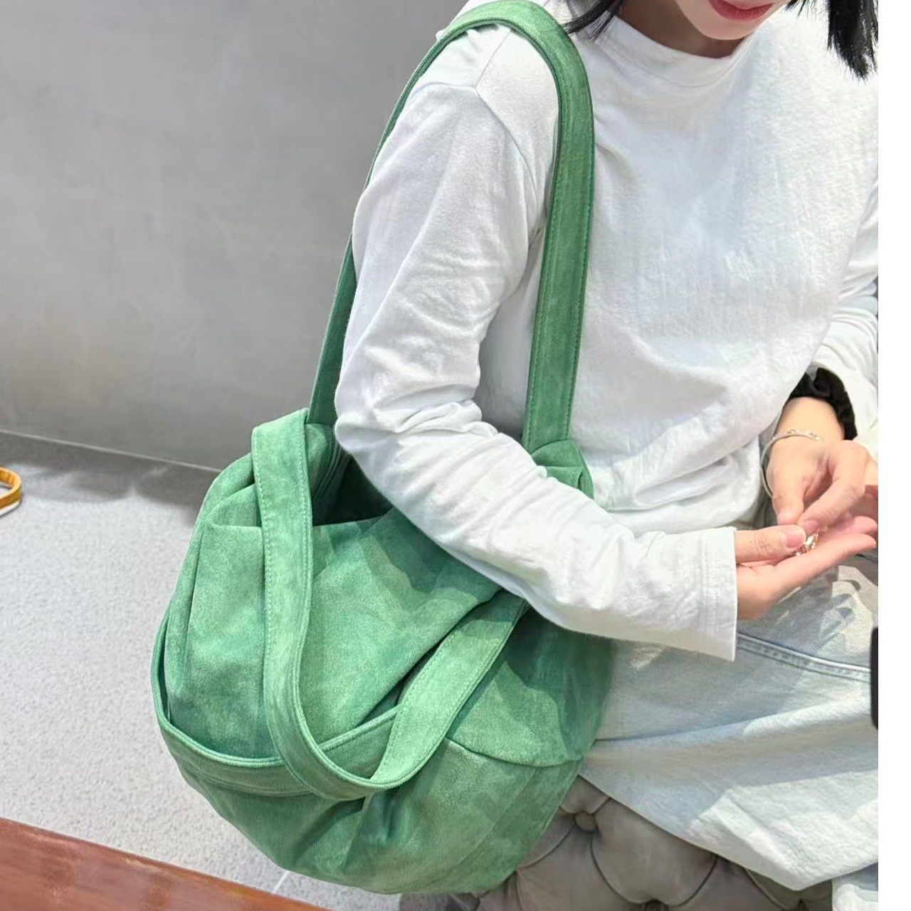 博卜摩卡布丁单肩斜挎9542#