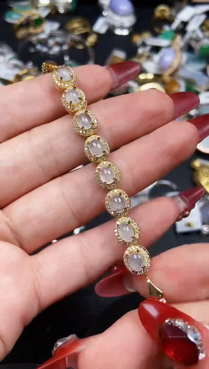 【闪购商品】翡翠颈饰银S925镶嵌3137