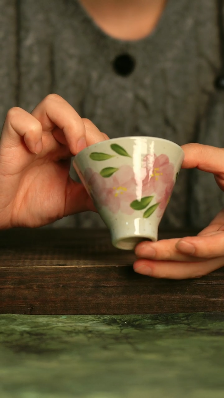 釉下彩手工手绘瓷器青诗集手工手绘瓷器