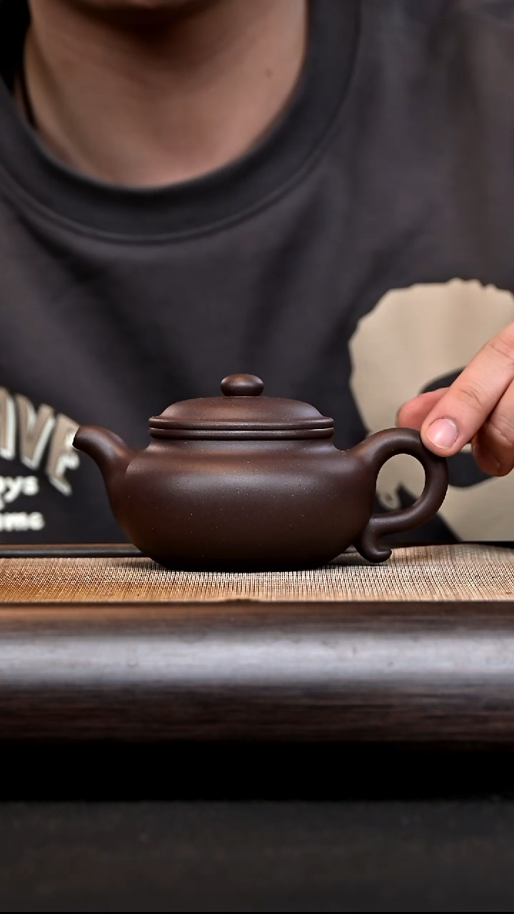 【闪购商品】紫砂茶壶GP15980 大亨仿古 底槽清