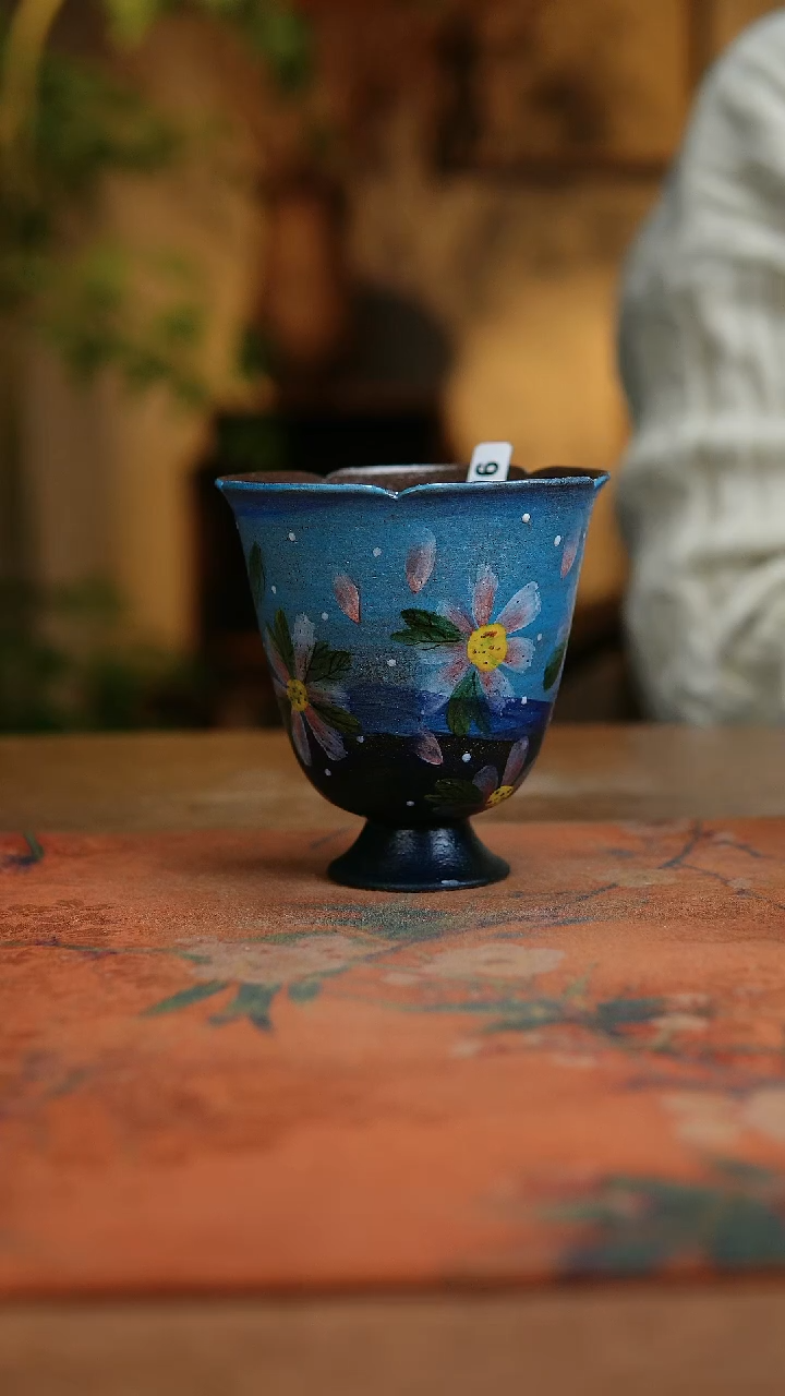 【闪购商品】瓷片1116景德镇手工手绘釉下彩高温瓷