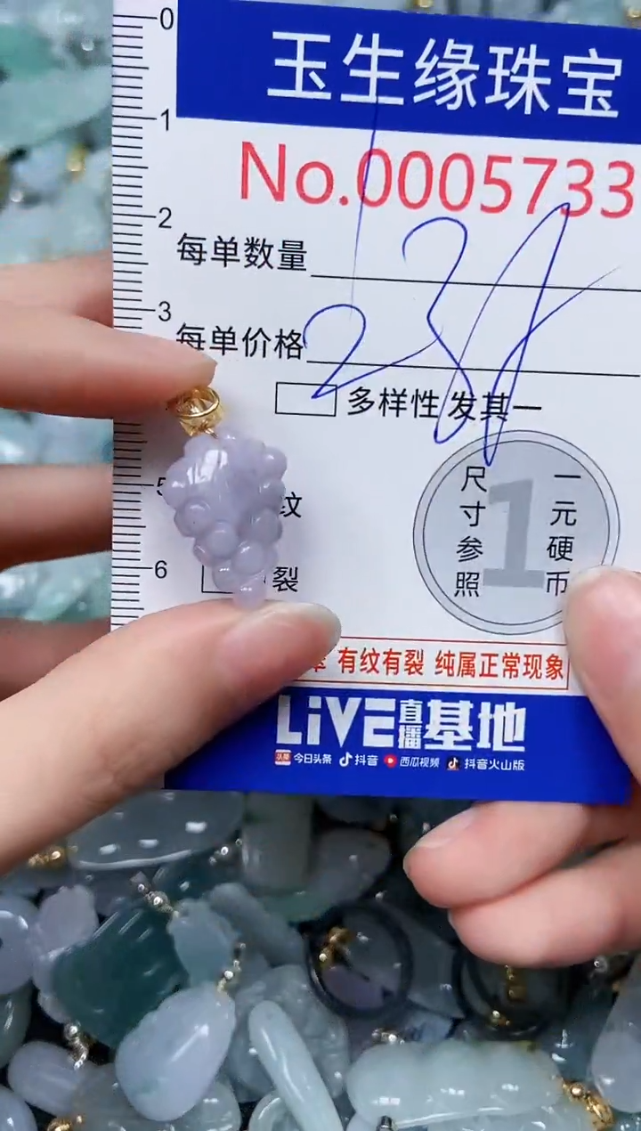 【闪购商品】翡翠颈饰未镶嵌闪购00005733
