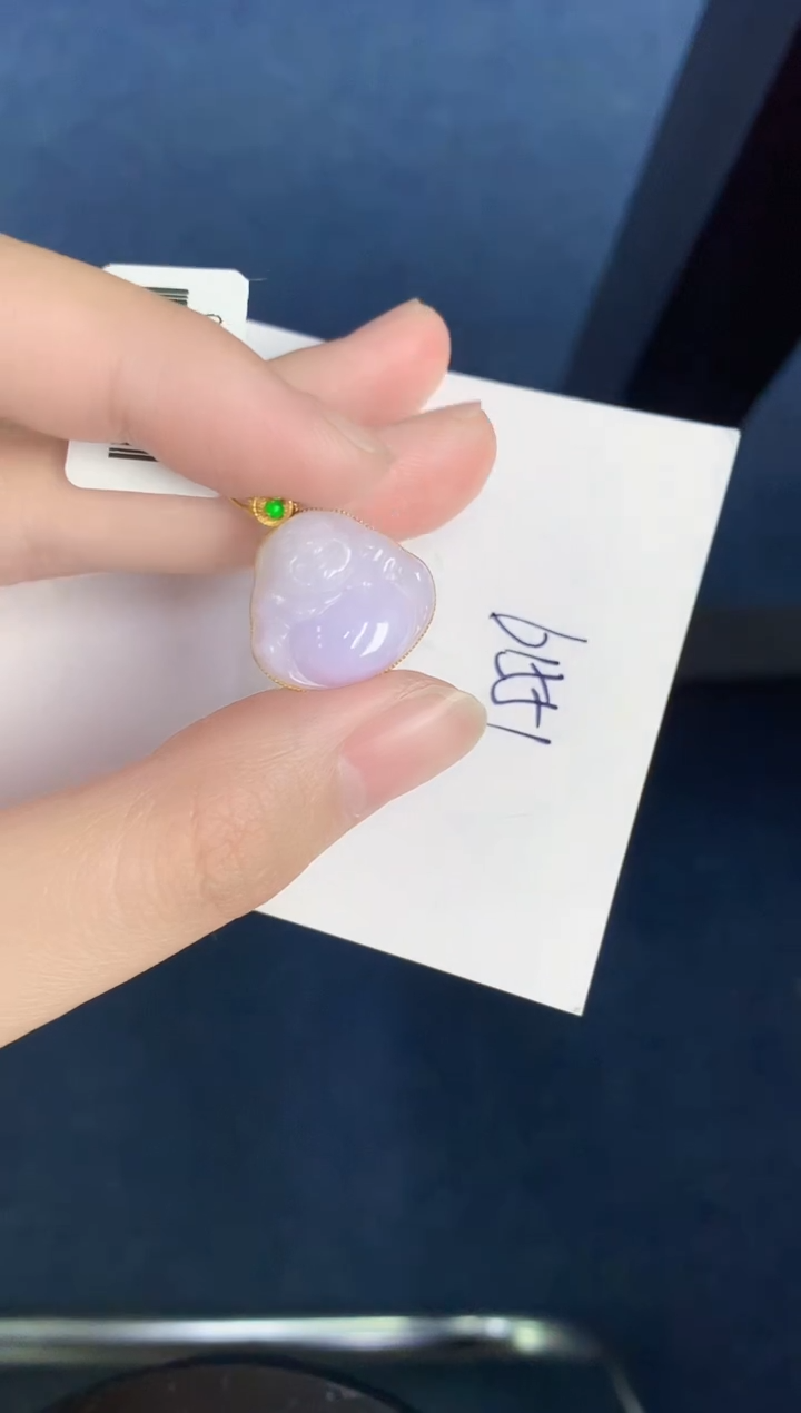 【闪购商品】翡翠颈饰18K金镶嵌000000000