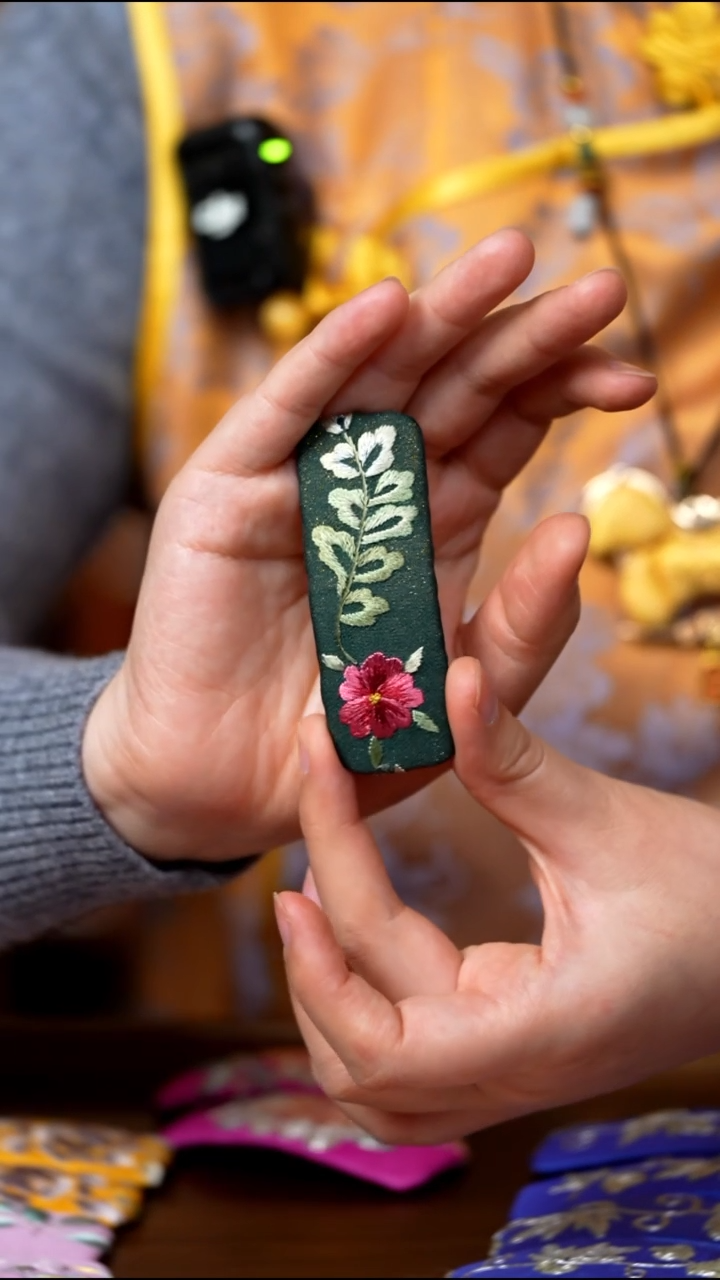 织绣发一个非遗国风手工美物