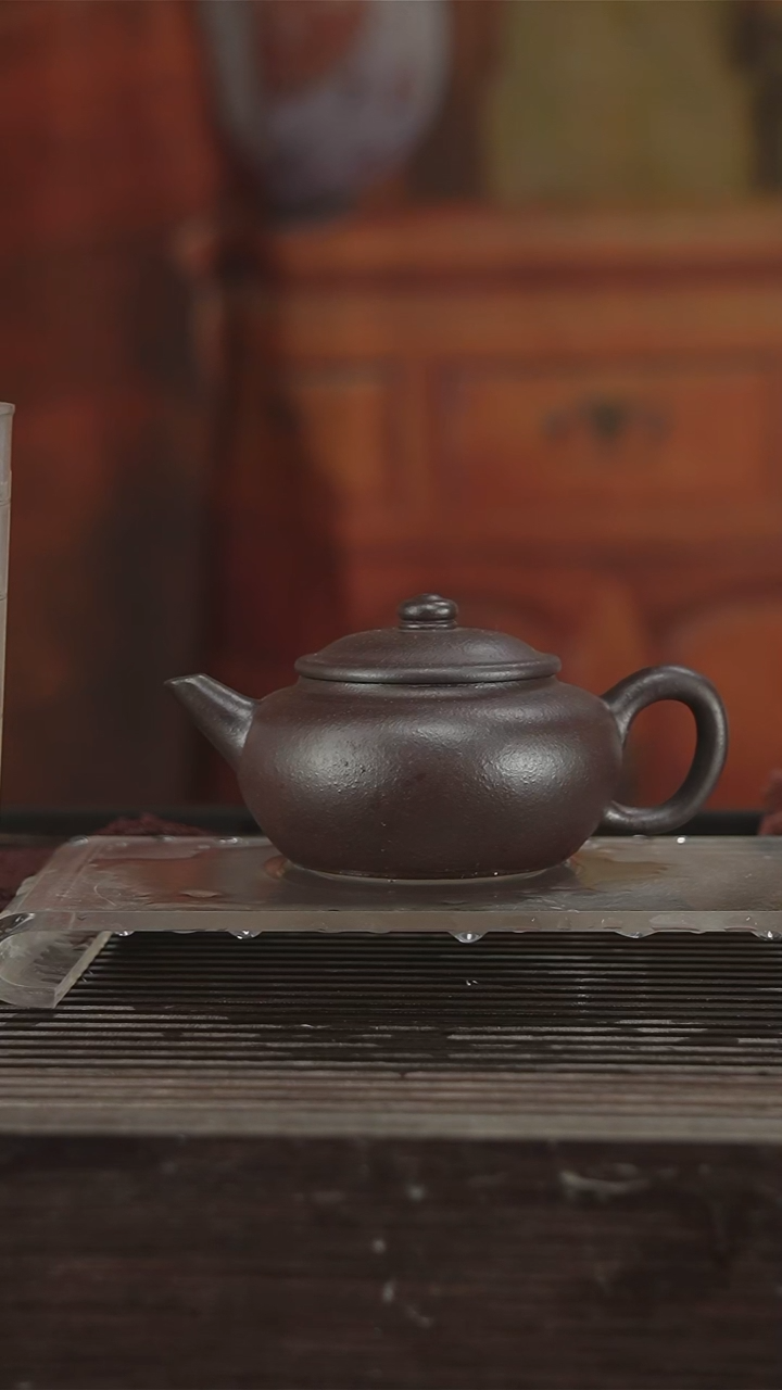 茶壶紫砂原矿紫砂壶200CC34号
