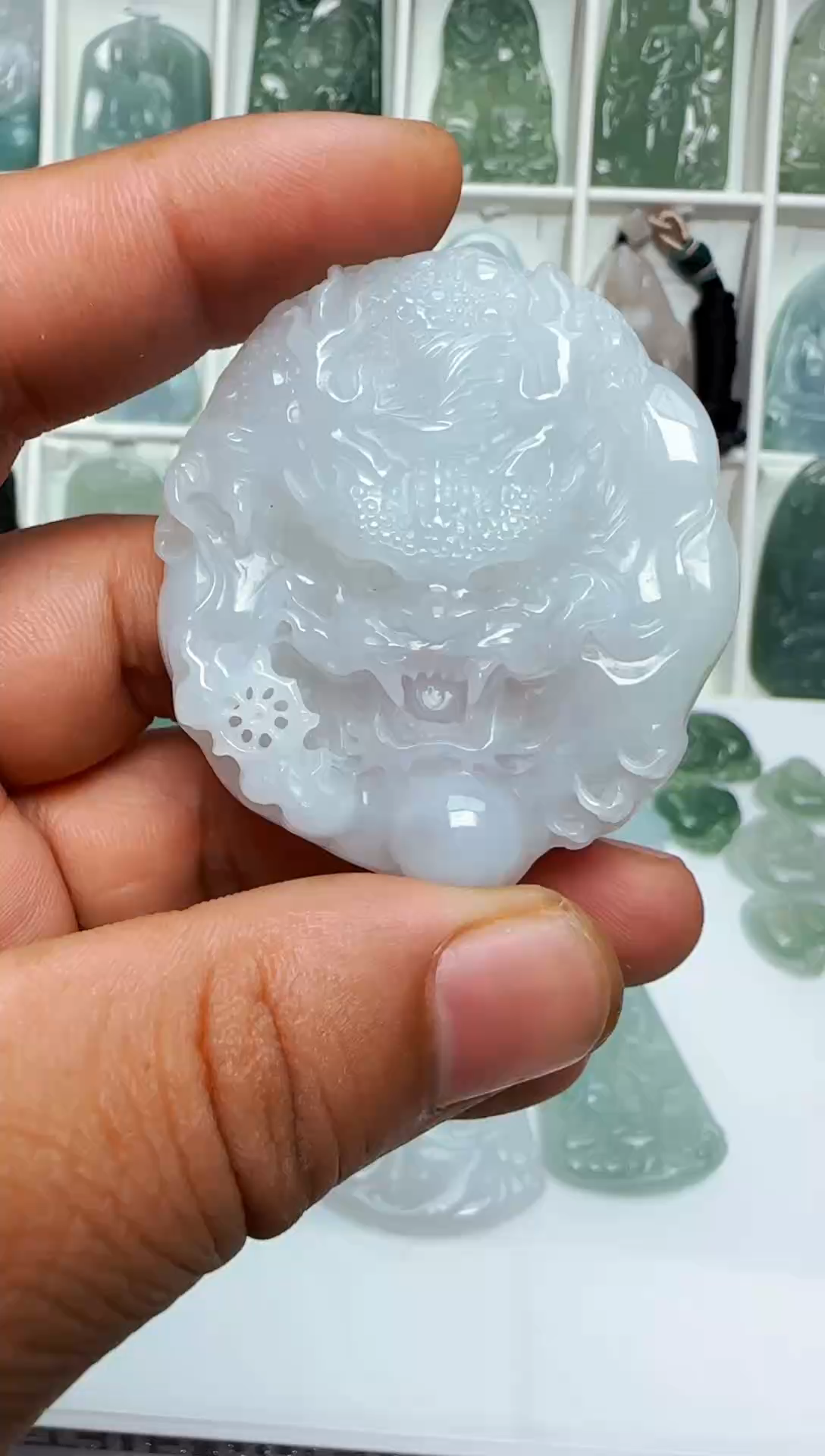 【闪购商品】翡翠颈饰未镶嵌缅甸天然A货翡翠