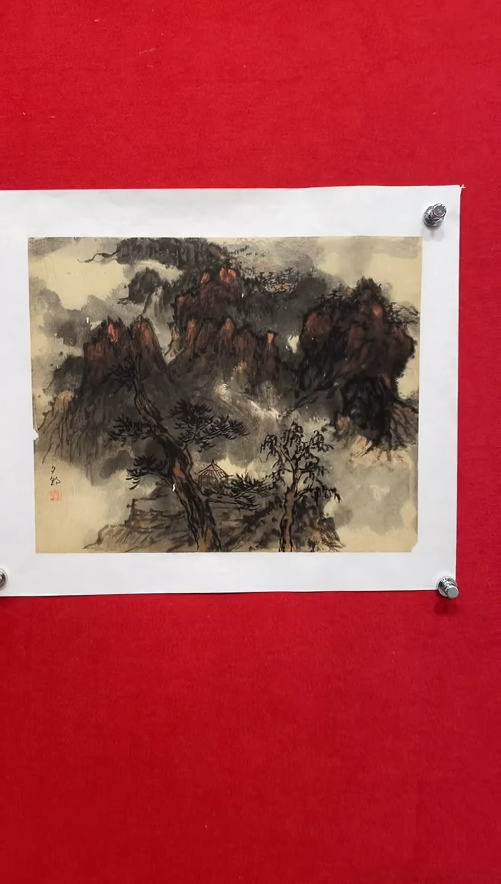 国画孙夕照老师作品作品