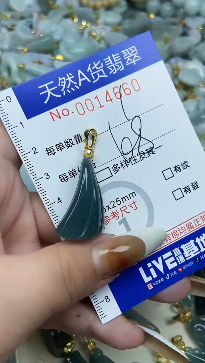 【闪购商品】翡翠颈饰未镶嵌天然A货翡翠