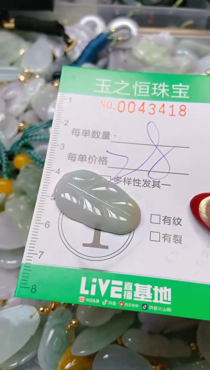 【闪购商品】翡翠颈饰未镶嵌闪购0043418